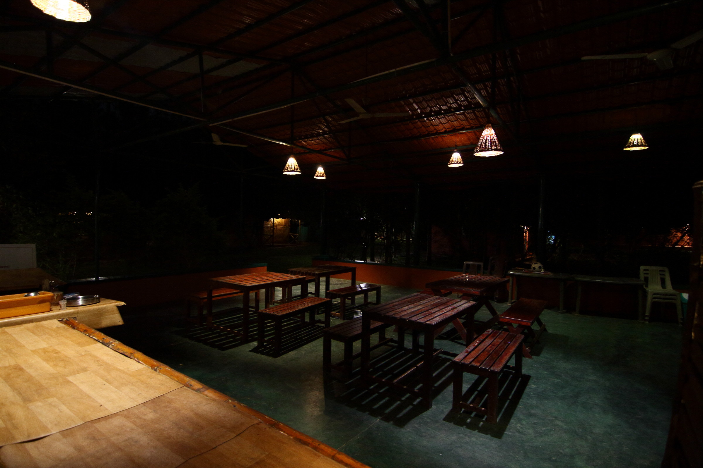 Masinagudi Resort dining hall restaurant