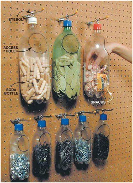 Handy storage jars