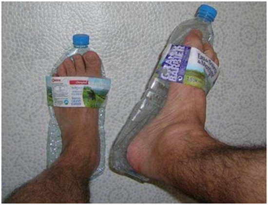 “waterproof”slippers