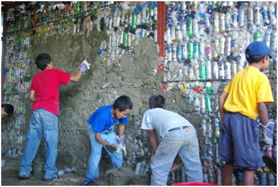 Bottle walls