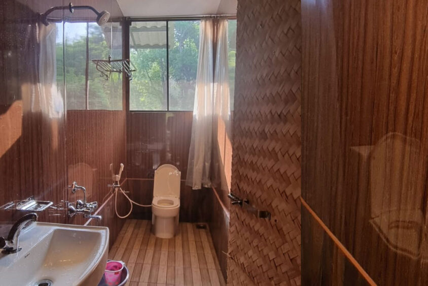 bamboo machan (tree house)