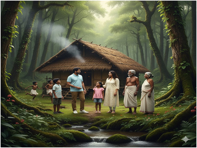 A Day with the Tribal! Tribal Interaction program.